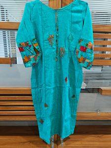 Green Kurta Set