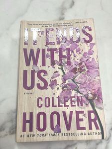 Selling Collen Hoover Book Named IT ENDS WITH US