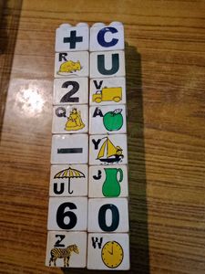 Vintage Alphabet + Building Blocks | Combo