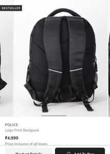 Police Backpack
