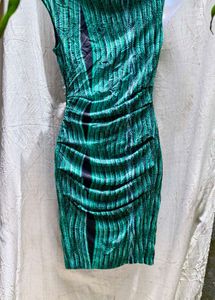 I. Green Bodycon Dress