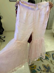 Pink Garara Palazzo Pants