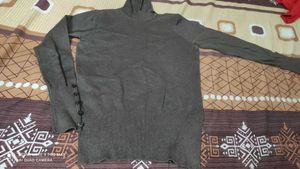 Brown Woman And Girl's Neck Top..