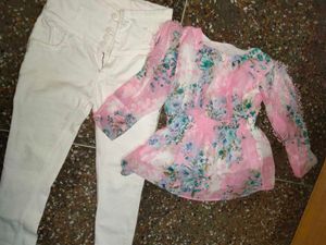 Combo Of 2 Summer Tops And 1 Jeans