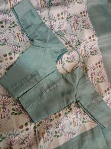 Elegant Green Saree