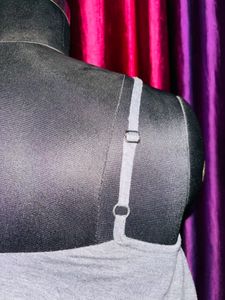Strap Grey Top