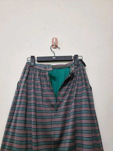 Striped Midi Skirt (Imported)