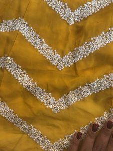 short anarkali and flared pants