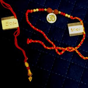 Om Charm Rakhi Bracelet