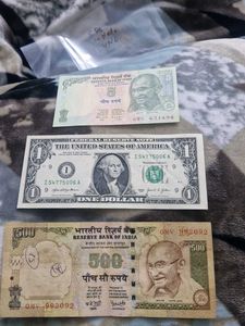 Rare Currency Collection: US & India