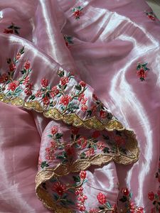 New Jimmy Choo Pink Saree