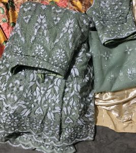Green Colour Lehenga