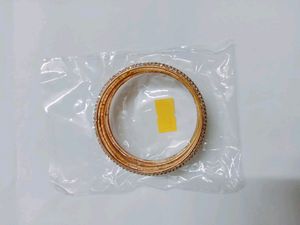 Stone Gold Plated Kada Set