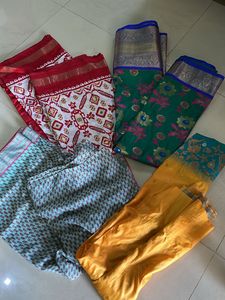 Combo Of 4saree