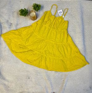 Breezy Yellow Dress