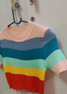 Super Trendy Rainbow Top