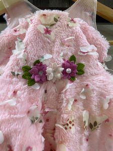Cute Pink Flower Dress