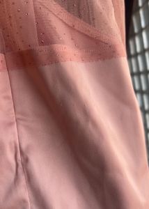 Pink Glitter Detail Bodycon Dress