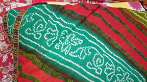 Multi Bandhani Saree