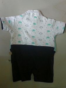 Baby Boy&#39;s Vest Romper