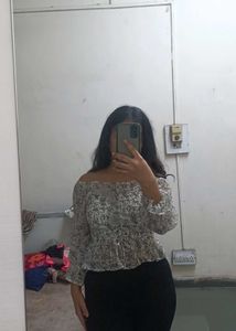 Off Shoulder Floral Top