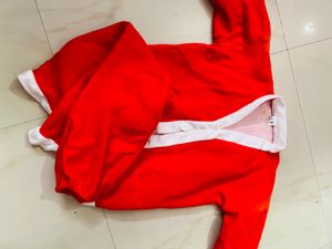 Girls Santa Dress Set