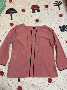Elegant Pink Top