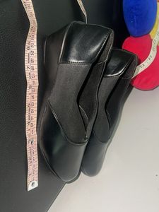 Black Wedge Stylish Pumps