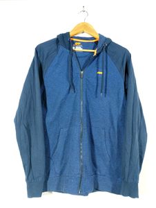 Spunk Navy Blue Printed Athletic Sweatshirt (Men)