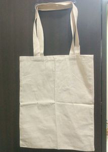 Multicolor Floral Design Tote Bag - Off White