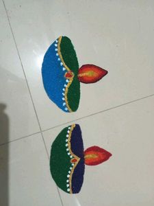 Beautiful ready Rangoli Art