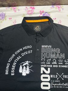 Party Wear Black T Shirt