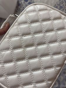 Chic White Crossbody Bag