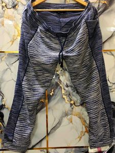 Stylish Blue Knit Joggers