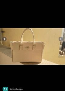 MIRAGGIO Tokyo Beige Handbag