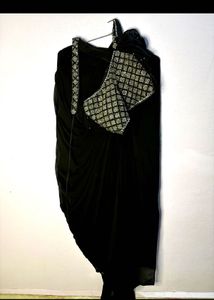 Indo - Western Heavy Saree