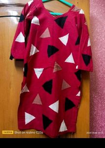 Very Beautiful Tomato Red Kurta❤️