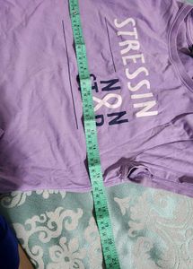 Forever 21 Lavender Love T Shirt