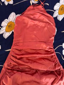 Elegant Red Maxi Dress