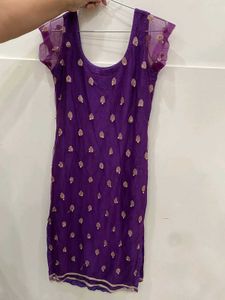 Purple Indian Dress