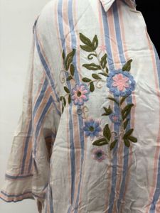 Gia Embroidered Top
