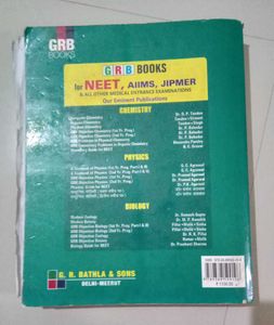 GRB Objective Physics (Class 11 &amp; 12) for NEET