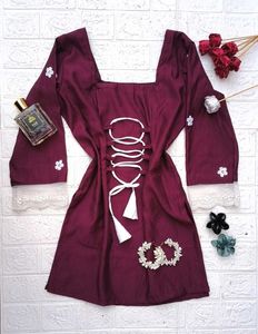 Festive Corset Back Kurti🫶🏻