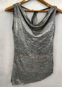 🎀A KASAR COWL NECK TOP ,STRING AT THE BACK 👯👯