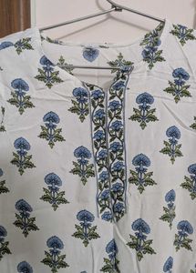 Floral Print Kurta