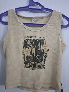 Graphic Print Tank Top