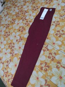 Burgundy Leggings - New with Tag