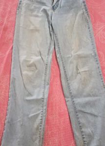 Light Blue Stright Jeans