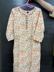 Elegant printed Kurta Set