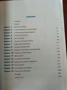 Mathematics Textbook for Class 8th NCERT